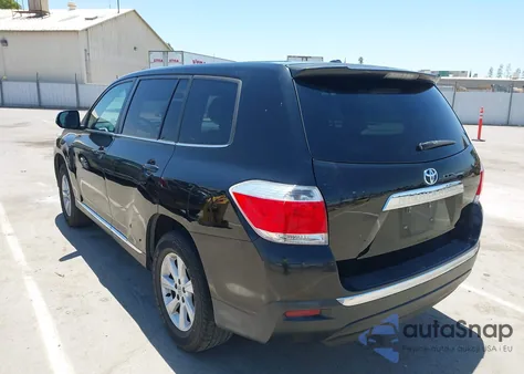2012 Toyota Highlander from USA, damaged, VIN 5TDZA3EH8CS019918